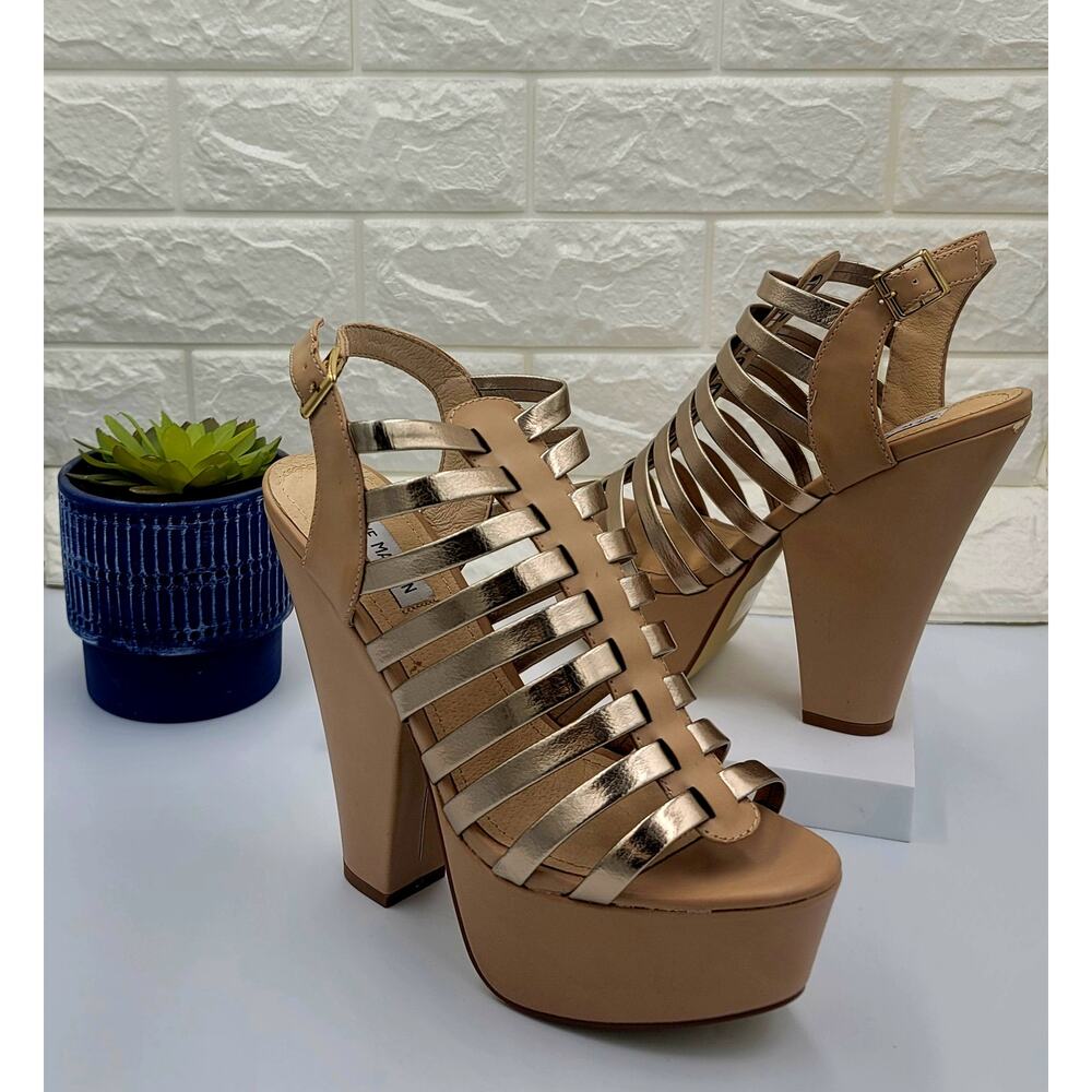 Steve Madden Gold Accent Sandals